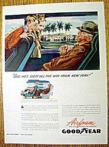 Vintage Ad: 1944 Goodyear Airfoam
