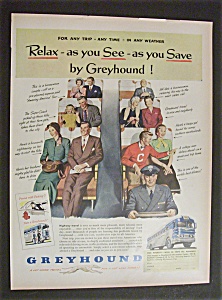 Vintage Ad: 1951 Greyhound & U. S. Air Force