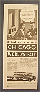 Vintage Ad: 1934 Greyhound Lines